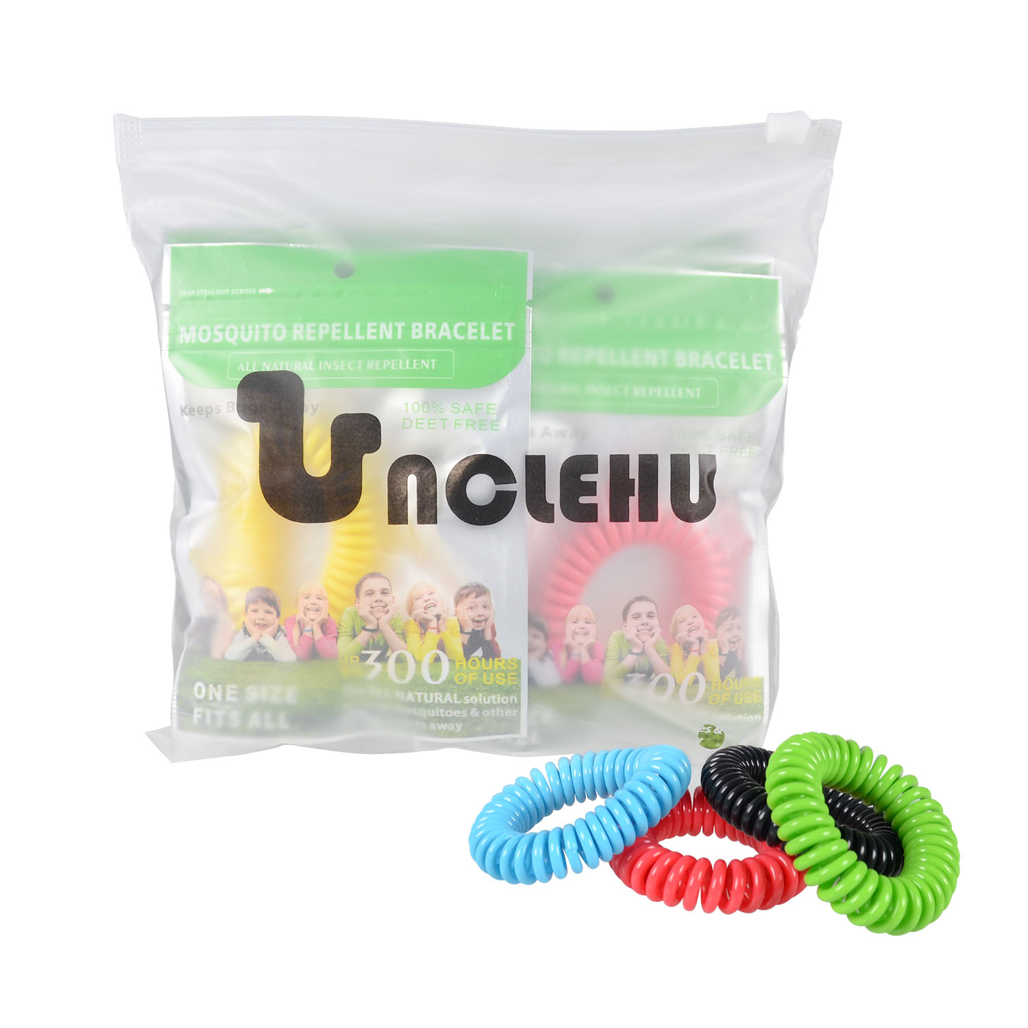 Natural Mosquito Repellent Bracelets Pest Control for Kids and Adults 16 Pack